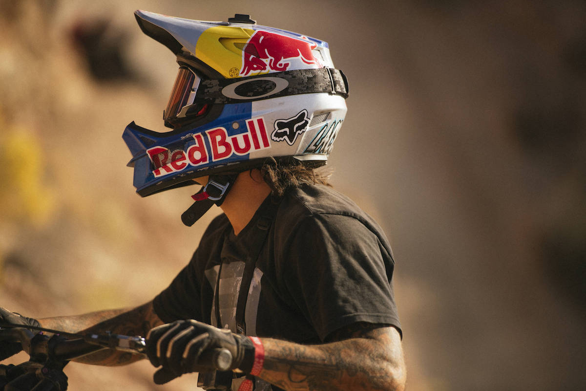 Red bull rampage store helmet